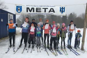Trasy narciarstwa biegowego w Kartuzach - Bilowie wciąż zapraszają. W sobotę odbyło sie tam kolejne Grand Prix Cartusii