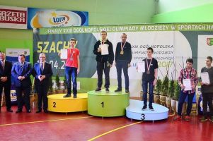 Paweł Teclaf został mistrzem Polski do lat 14 wygrywając Ogólnopolską Olimpiadę Młodzieży w Szachach 2017