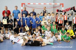 Jako Futsal Cup rocznika 2008 w Kiełpinie. Olimpik Kaliningrad, U-2 Bytów i Cartusia 1923 Kartuzy na podium