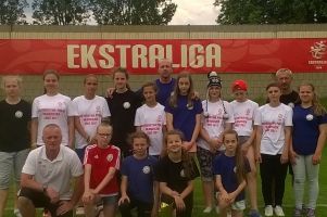 Olimpico Malbork z piłkarkami z Sierakowic zajęło ósme miejsce w Klubowych Mistrzostwach Polski Kobiet U13