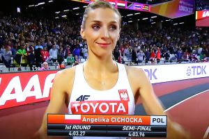 Angelika Cichocka siódma w finale biegu na 1500 metrów w Mistrzostwach Świata w Lekkoatletyce 2017