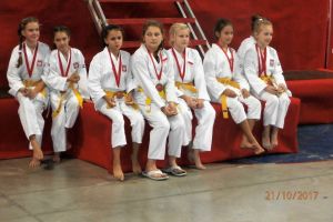 Historyczny sukces kościerskiego karate - Amelia Gaszewska na podium V Pucharu Europy Dzieci w Lublinie
