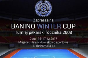 Zbliża się turniej Banino Winter Cup 2017. Piętnaście drużyn przez dwa dni grać będzie w hali w Baninie