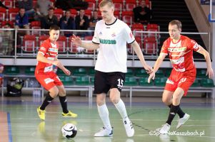 FC Kartuzy - KU AZS Uniwersytetu Zielonogórskiego. W niedzielę ostatni mecz I ligi futsalu w tym roku