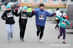 Mróz nie odstraszył uczestników biegu z okazji WOŚP w Żukowie