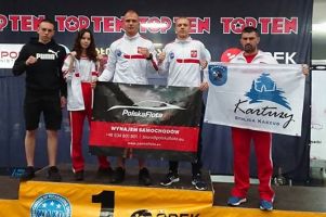 Mikołaj Krause i Nikodem Bigus z Rebelii na podium Pucharu Świata w Kick - Boxingu Austrian Classic 2018