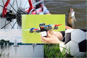 Sportowy weekend. Wyścig rowerowy, zawody dronów, regaty, wędkarstwo i piłka nożna