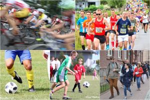 Sportowy weekend. Rajd rowerowy, biegi i wiele piłkarskich meczów z różnych lig
