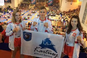 Armin Wilczewski z Rebelii Kartuzy medalistą Mistrzostw Świata Kadetów w Kick - Boxingu 2018 we Włoszech