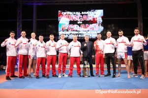 Mecz Polska - Węgry na gali sportów walki w Kartuzach 2018 - druga część zdjęć z kickbokserskich pojedynków