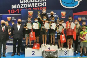Samuel Michna podwójnym medalistą Mistrzostw Polski Żaków w Tenisie Stołowym 2020