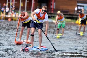 SUP Race i SUP Piknik na Złotej Górze. Miłośnicy pływania na deskach opanowali CSWiPR