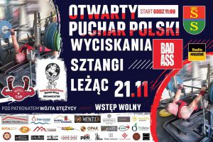 Otwarty Puchar Polski w Wyciskaniu Sztangi Leżąc w niedzielę w Stężycy