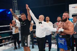 Remis w walce wieczoru, zwycięstwa Bizewskiego i Meyny na Kapeo Rocky Boxing Night w Żukowie