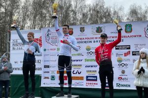 Szymon Pomian z Cartusii mistrzem Polski w kolarstwie przełajowym 2022