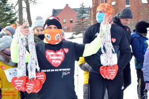 Bieg i Marsz Nordic Walking dla WOŚP po raz trzeci w Stężycy