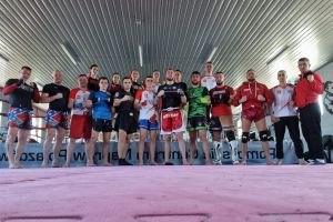 Reprezentanci Polski w kickboxingu na zgrupowaniu kadry w Kartuzach