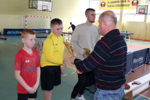 Wyłoniono indywidualnych mistrzów gminy Chmielno w tenisie stołowym